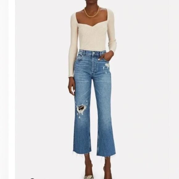 Boyish Mikey Jeans Distressed Wide Leg size 27 - Picture 1 of 12